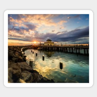 St Kilda Pier Sticker